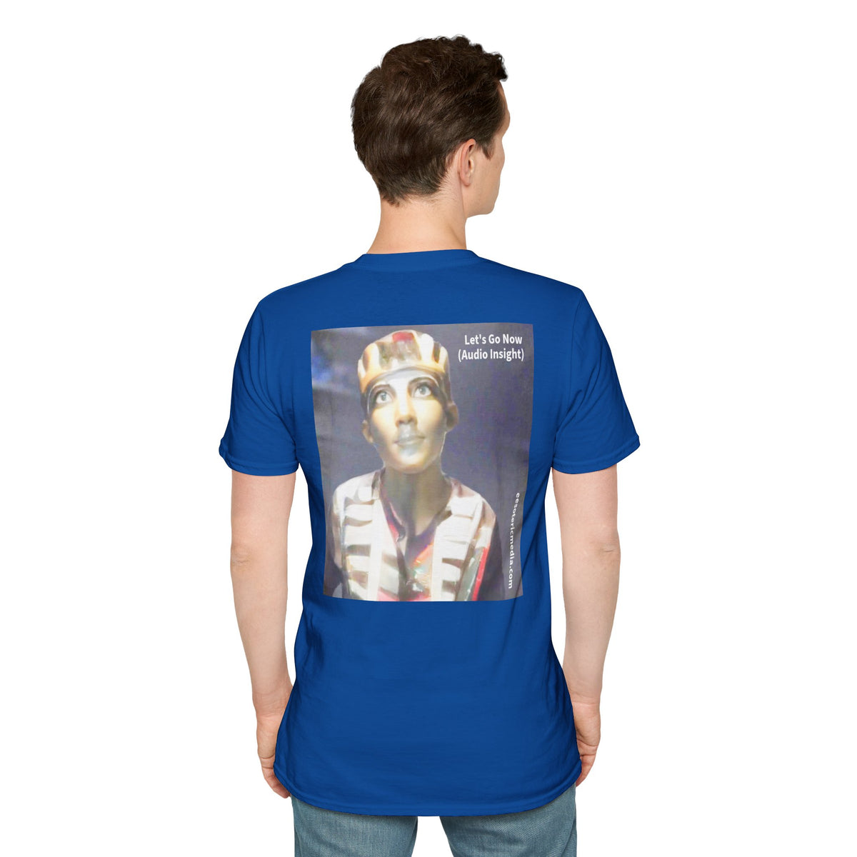 'Let's Go Now' (Audio Insight) Camiseta Softstyle de Diseño de Ciencia Ficción Alienígena/Ancestral