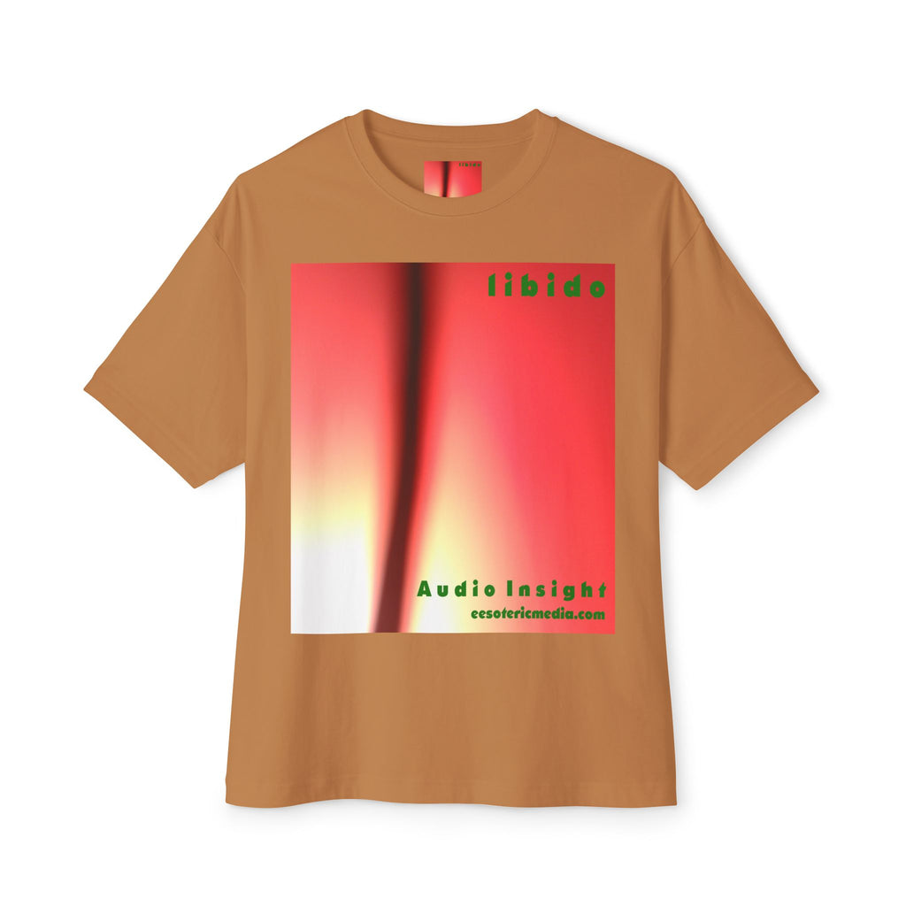 „Libido" (Audio Insight) surreal geschwungenes Grafik-T-Shirt, oversized und kastig geschnitten