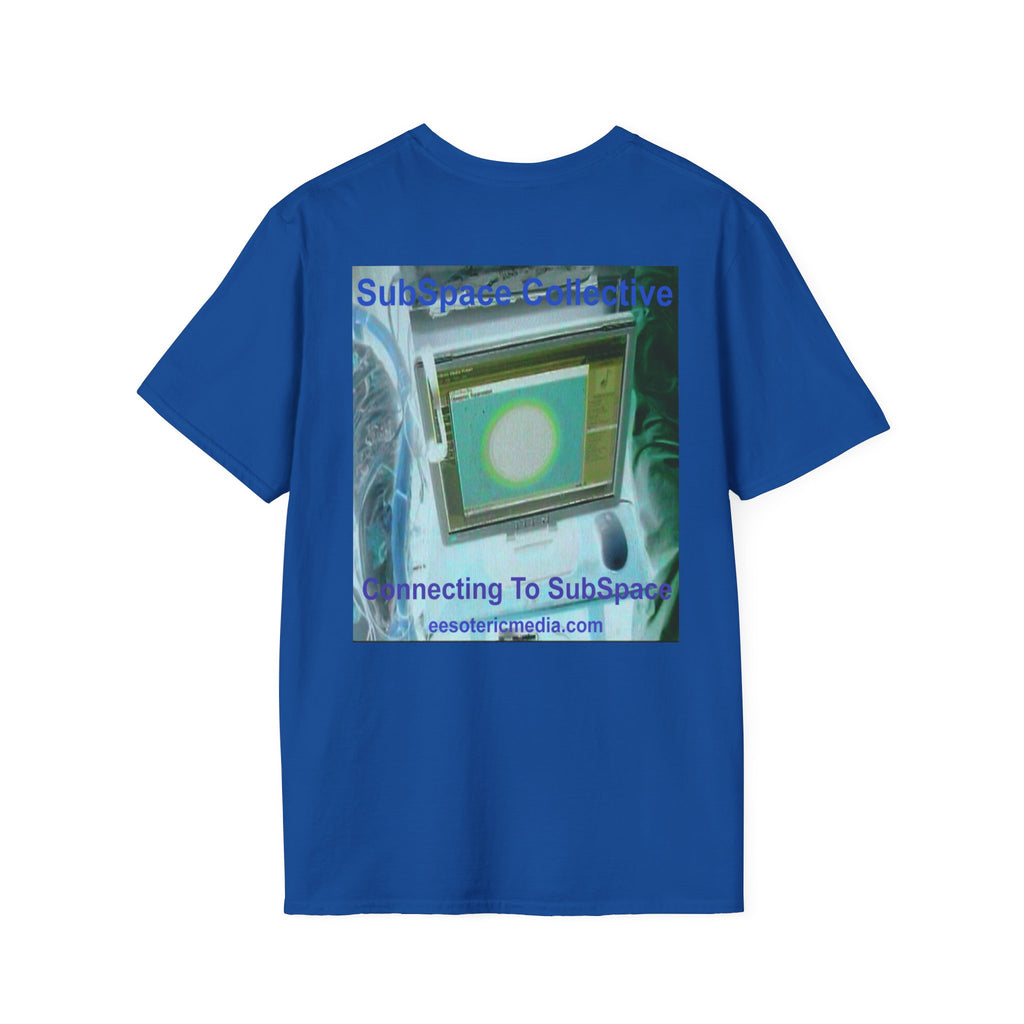 „Connecting To SubSpace" (SubSpace Collective) Softstyle Retro-Sci-Fi-T-Shirt