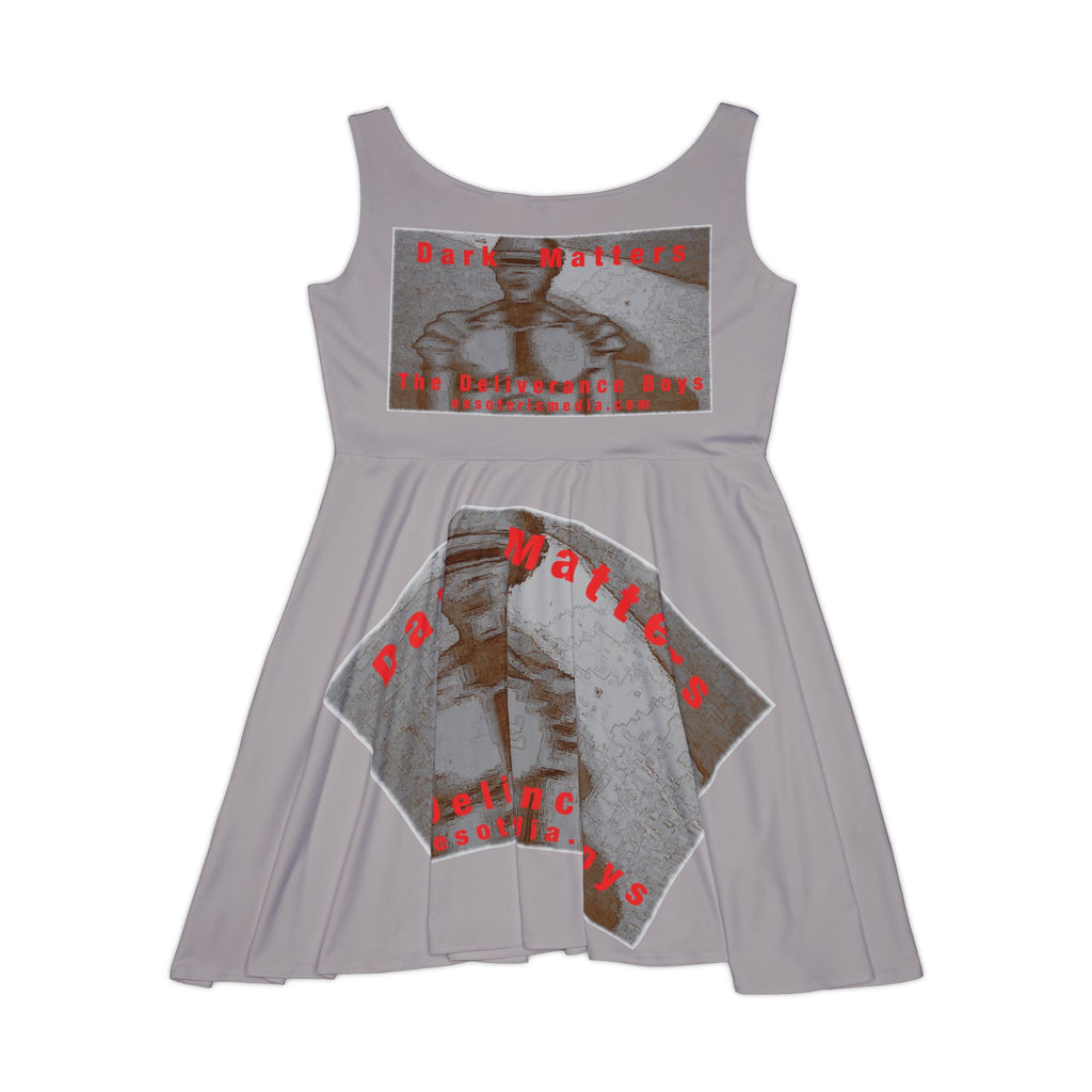 'Dark Matters' (The Deliverance Boys) Vestido Skater Gráfico de Robot Retro