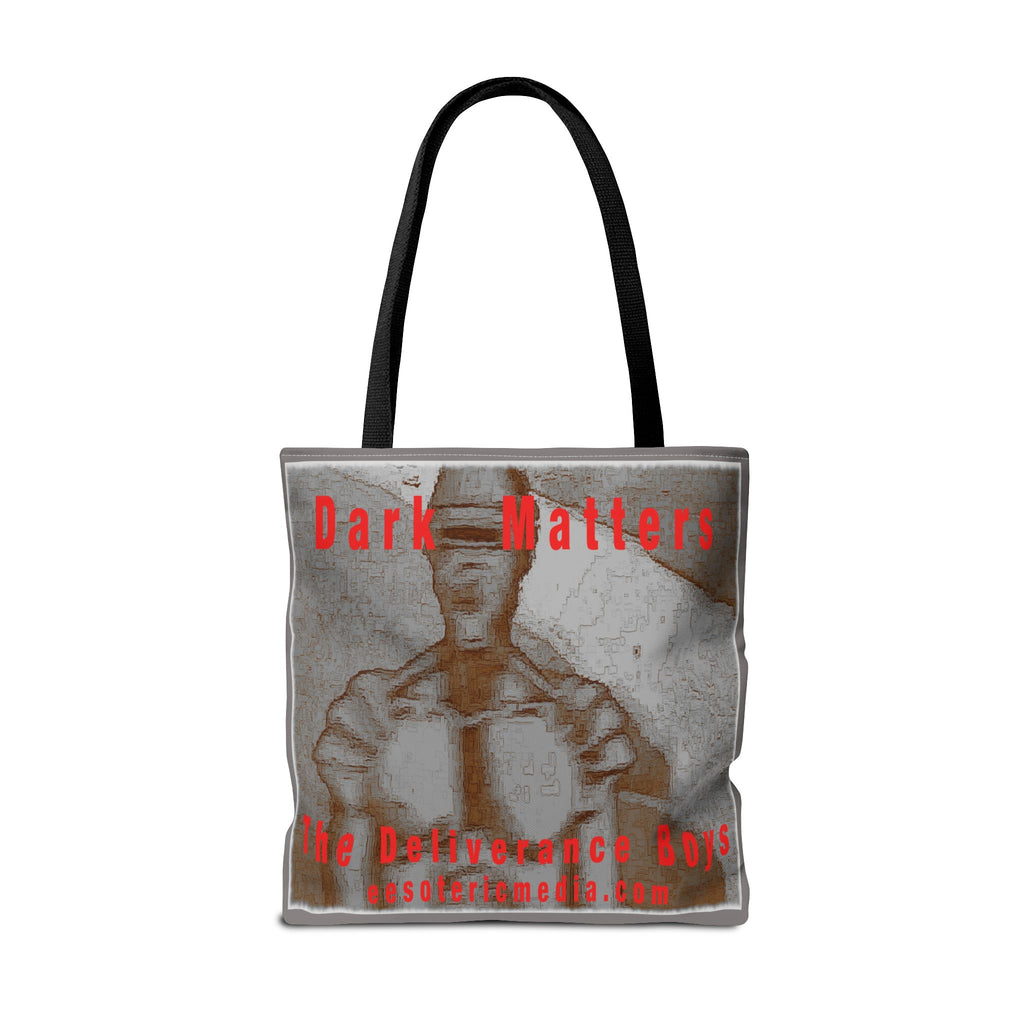 Sac fourre-tout rétro robotique « Dark Matters » (The Deliverance Boys) 45 cm x 45 cm