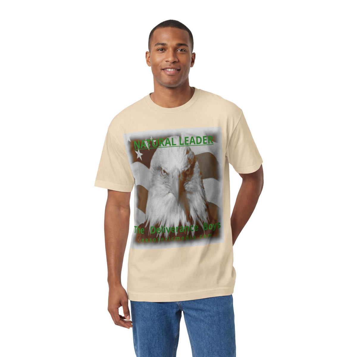 „Natural Leader"£ (The Deliverance Boys) Weißkopfseeadler Grafik Softstyle T-Shirt