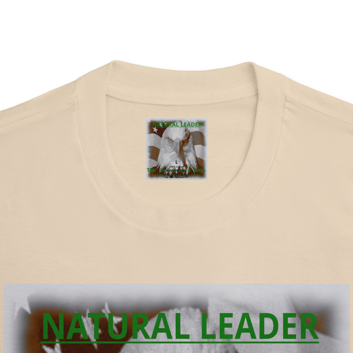 'Natural Leader' (The Deliverance Boys) Camiseta Softstyle Gráfica de Águila Calva