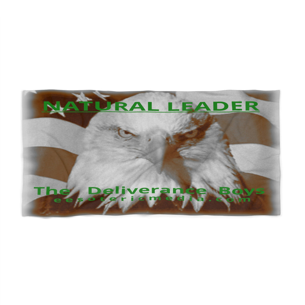 'Natural Leader' (The Deliverance Boys) 白头海雕图案沙滩巾 150cm x 75cm
