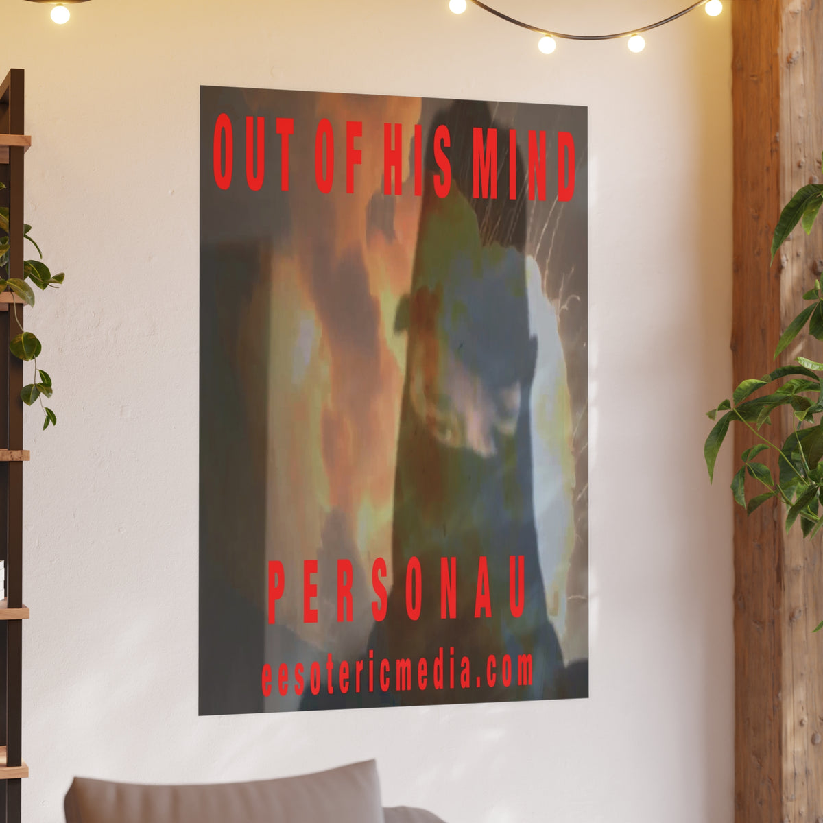 बड़े आकार का 'Out of His Mind' (PersonaU) डार्क मिलिशिया पात्र कला प्रिंट 40"x60" (100cm x 150cm)