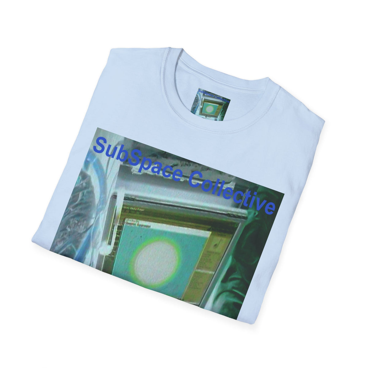 „Connecting To SubSpace" (SubSpace Collective) Softstyle Retro-Sci-Fi-T-Shirt