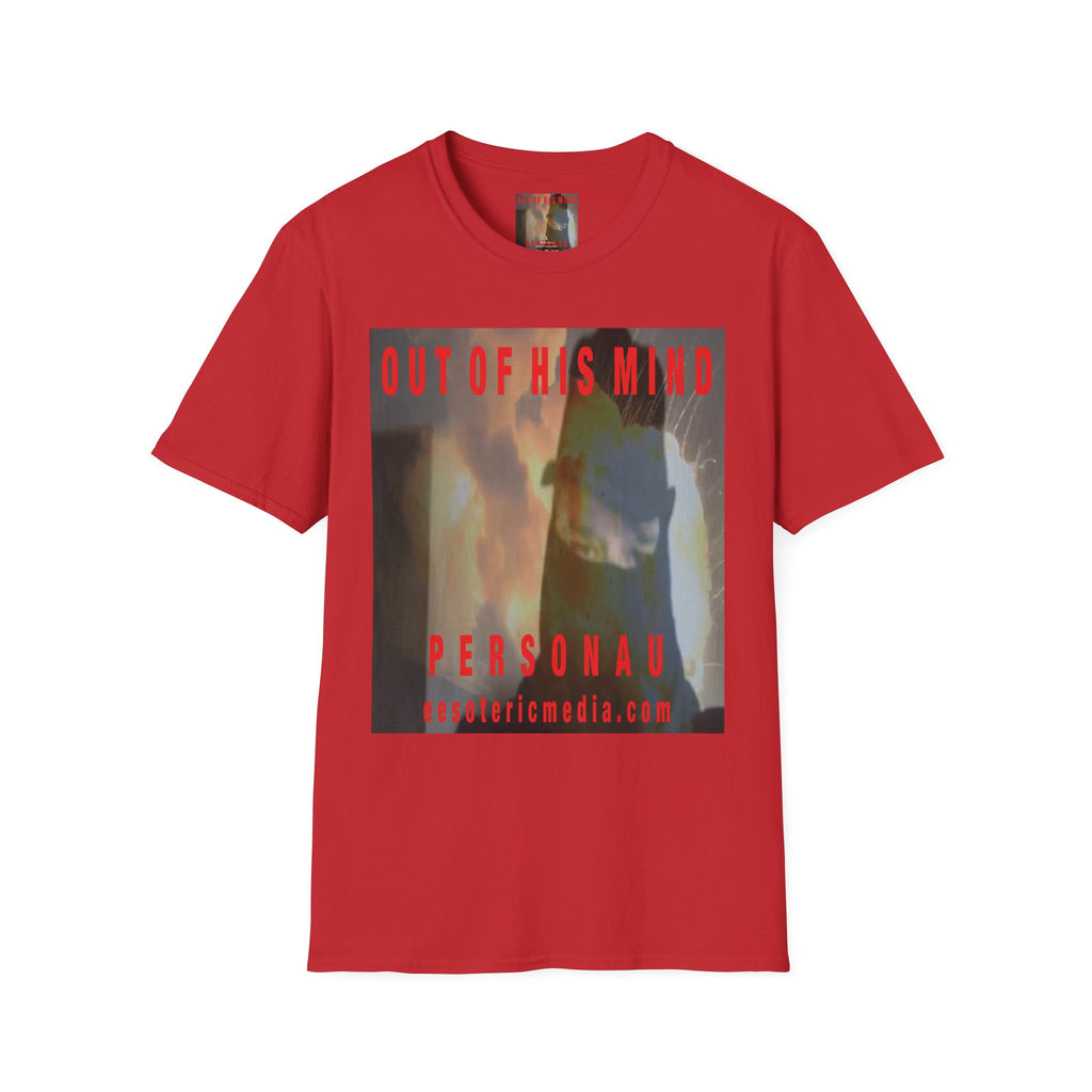 T-shirt graphique « Out Of His Mind » (PersonaU) de la milice dangereuse, style doux