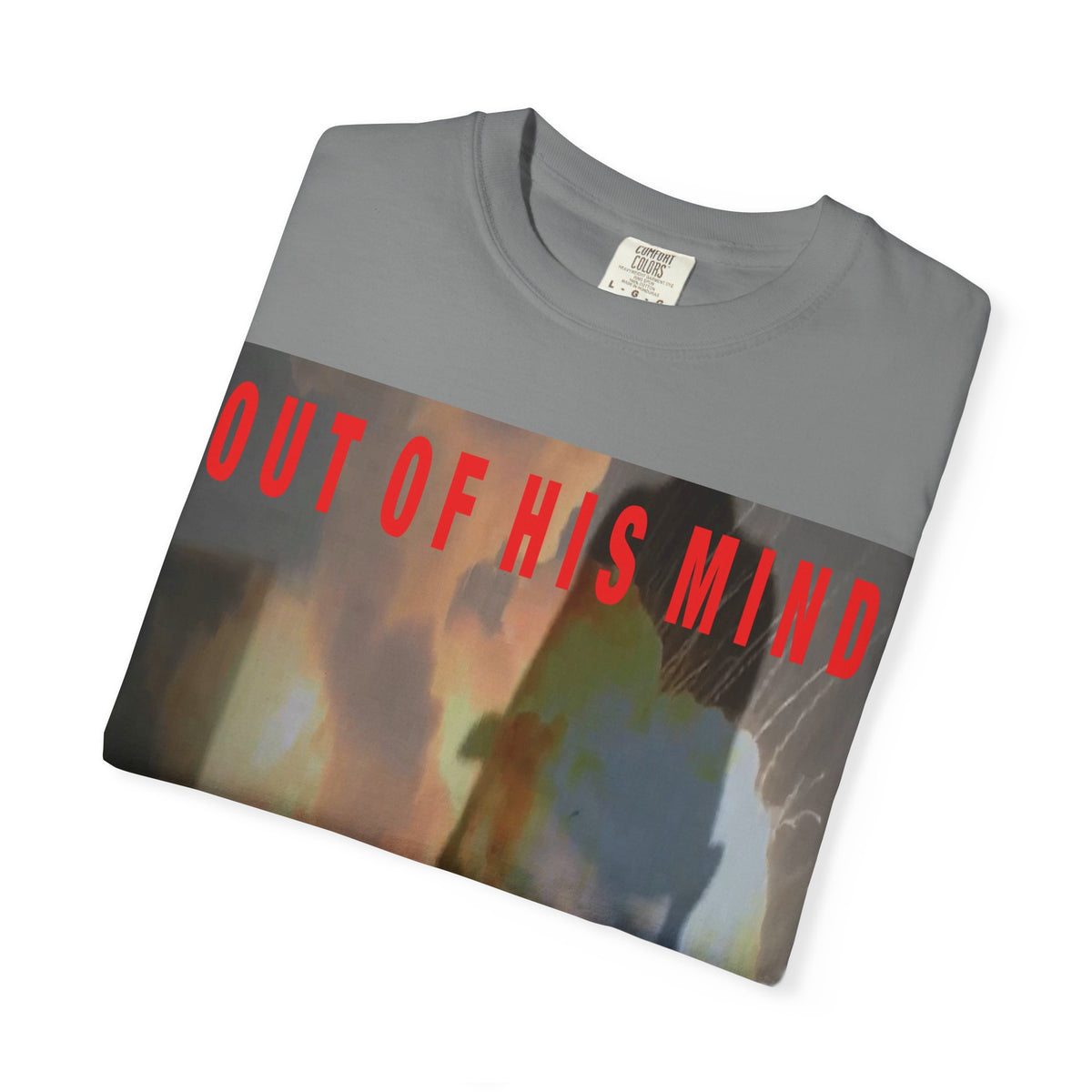 'Out of His Mind' (PersonaU) Surreal Dark Graphic Classic Fit T-Shirt