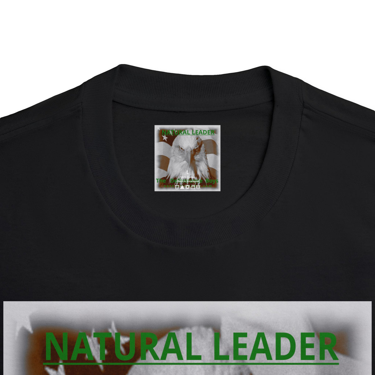 'Natural Leader' (The Deliverance Boys) Camiseta Softstyle Gráfica de Águila Calva