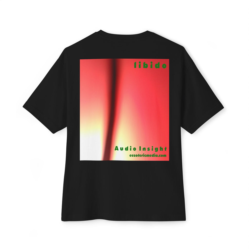 „Libido" (Audio Insight) surreal geschwungenes Grafik-T-Shirt, oversized und kastig geschnitten