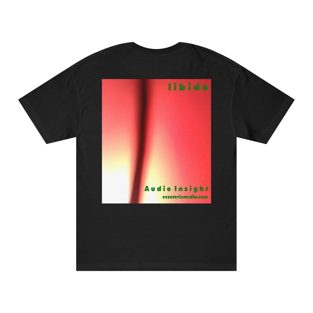 T-shirt coupe classique « Libido » (Audio Insight) à motif tourbillonnant surréaliste