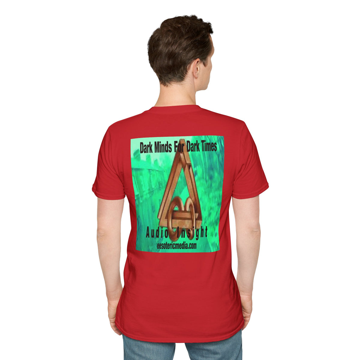 „Dark Minds For Dark Times“ (Audio Insight) Alien/Sci-Fi Symbol Softstyle Grafik-T-Shirt
