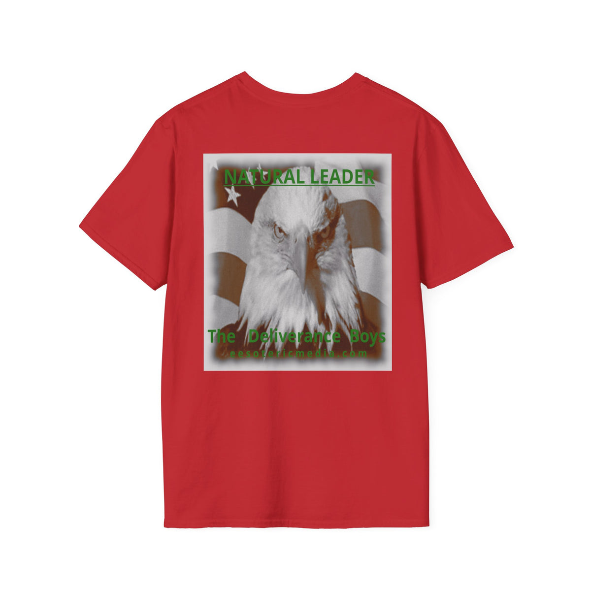„Natural Leader" (The Deliverance Boys) Weißkopfseeadler-Grafik T-Shirt im klassischen Schnitt