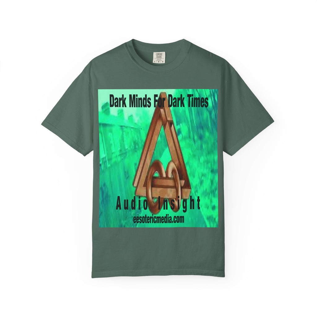 'Dark Minds For Dark Times' (Audio Insight) SFシンボル グラフィック クラシックフィットTシャツ
