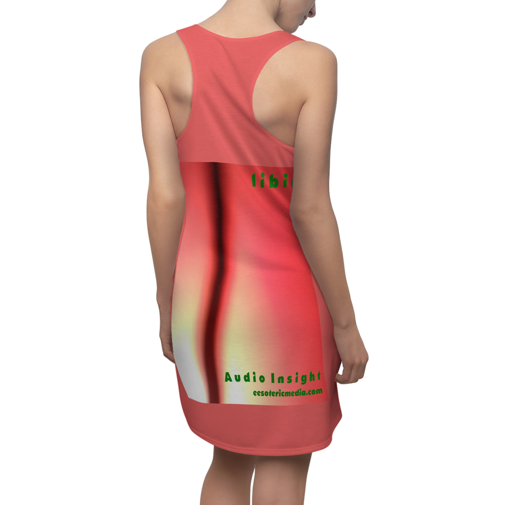 'Libido' (Audio Insight) Vestido Deportivo Gráfico de Remolinos Surrealistas