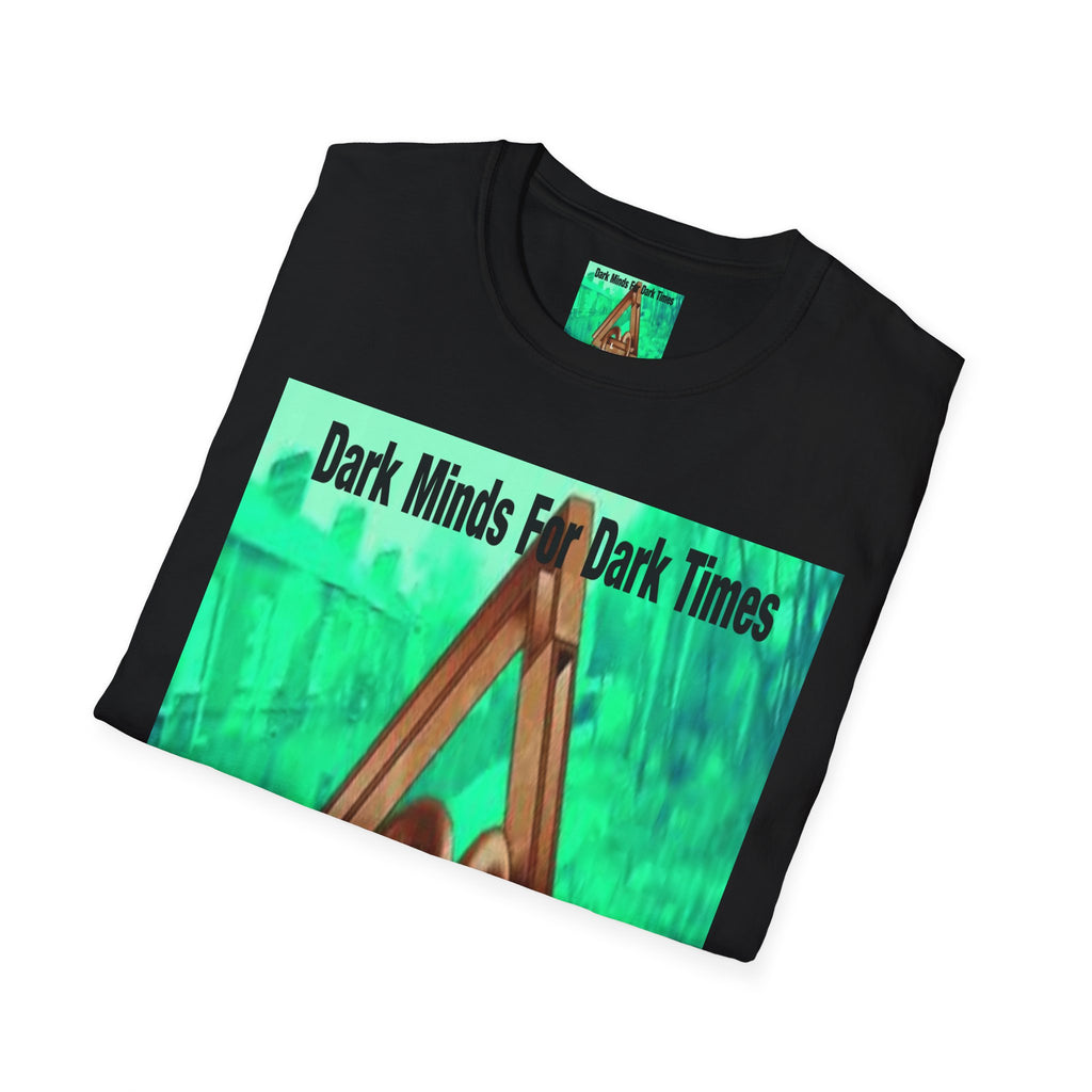 „Dark Minds For Dark Times“ (Audio Insight) Alien/Sci-Fi Symbol Softstyle Grafik-T-Shirt