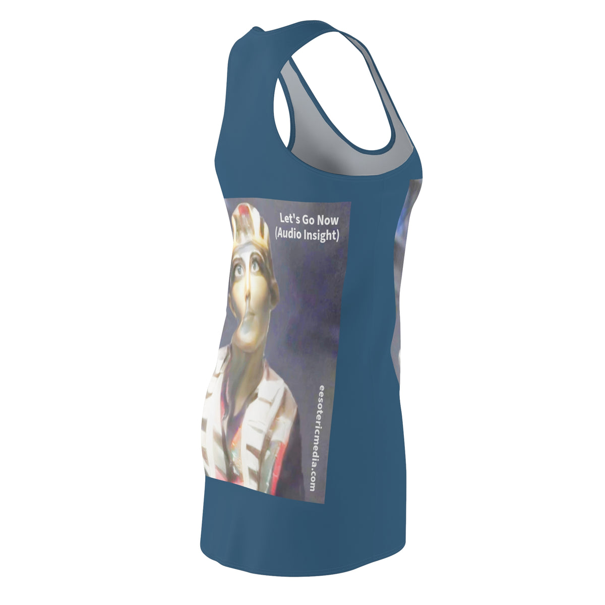 Robe dos nageur « Let's Go Now » (Audio Insight) design alien/ancien de science-fiction