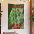 Large 'Obsession Suppression' (Audio Insight) Surreal Space Skull Graphic Art Print 40"x60" (100cm x 150cm)