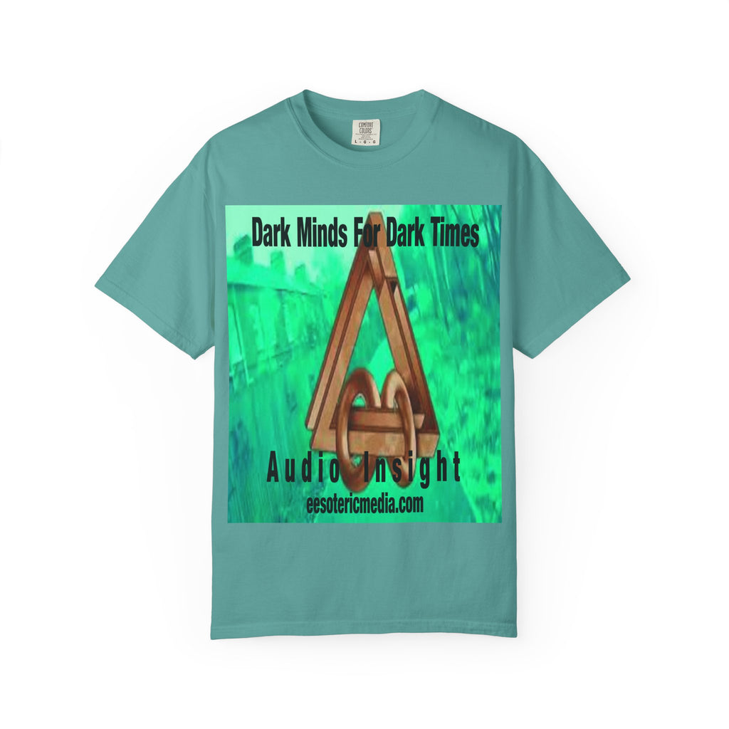 'Dark Minds For Dark Times' (Audio Insight) SFシンボル グラフィック クラシックフィットTシャツ