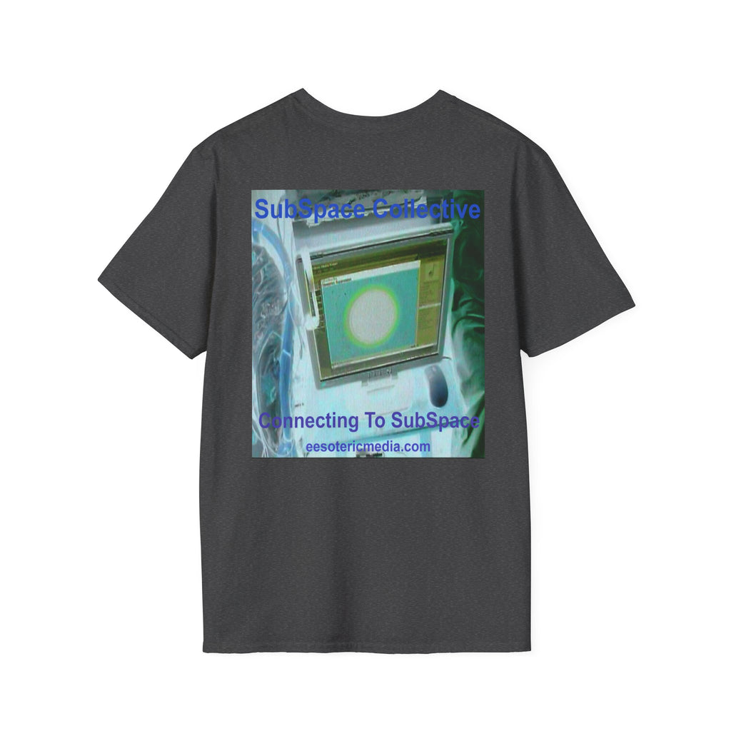 „Connecting To SubSpace" (SubSpace Collective) Softstyle Retro-Sci-Fi-T-Shirt