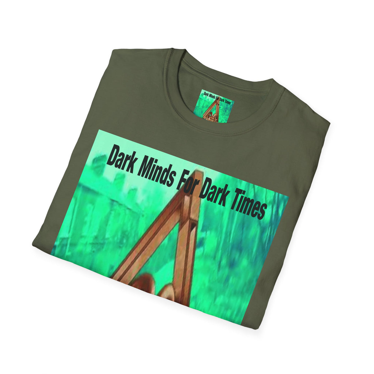 „Dark Minds For Dark Times“ (Audio Insight) Alien/Sci-Fi Symbol Softstyle Grafik-T-Shirt