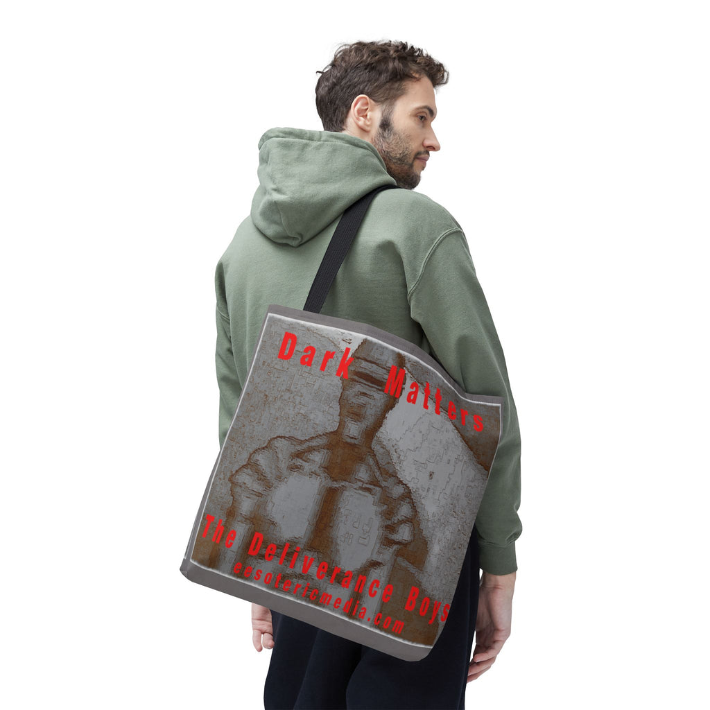 Sac fourre-tout rétro robotique « Dark Matters » (The Deliverance Boys) 45 cm x 45 cm