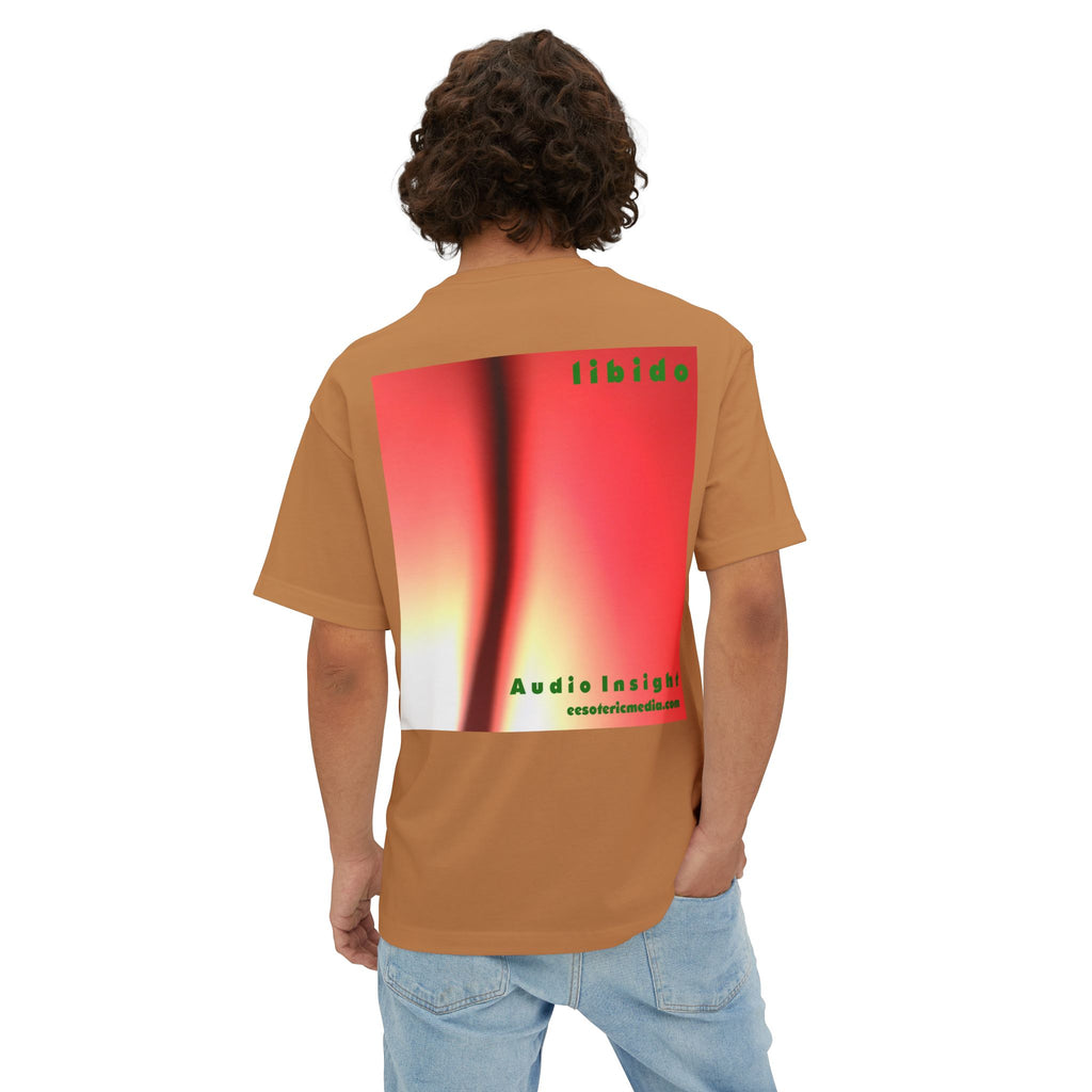 „Libido" (Audio Insight) surreal geschwungenes Grafik-T-Shirt, oversized und kastig geschnitten