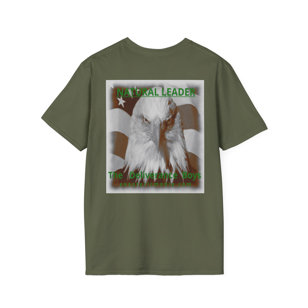 „Natural Leader" (The Deliverance Boys) Weißkopfseeadler-Grafik T-Shirt im klassischen Schnitt