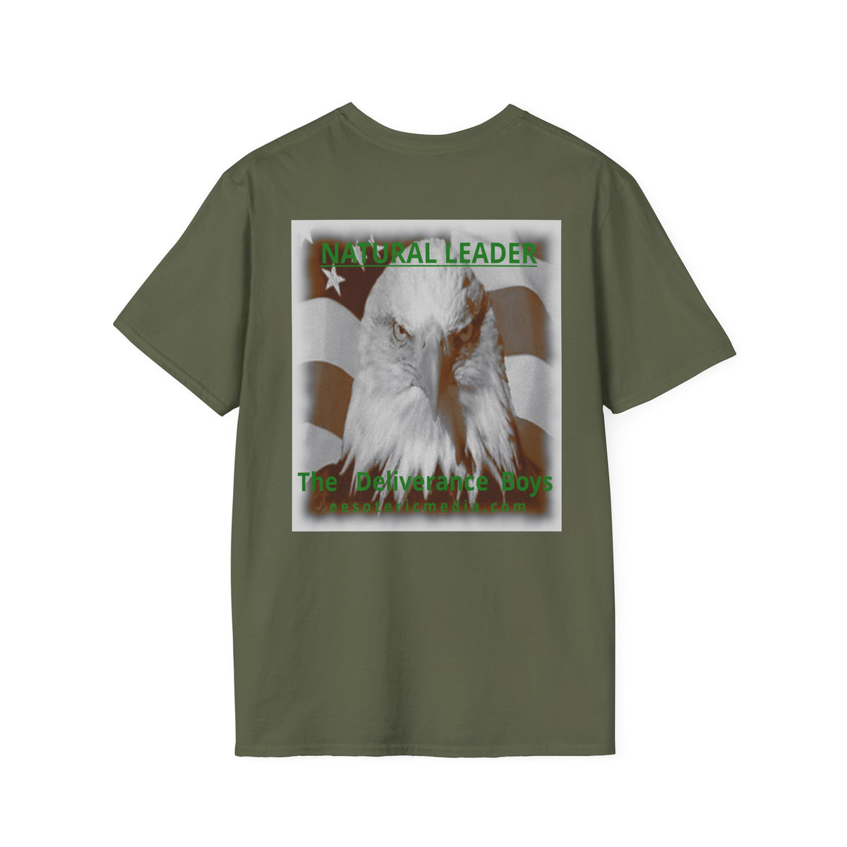 „Natural Leader" (The Deliverance Boys) Weißkopfseeadler-Grafik T-Shirt im klassischen Schnitt