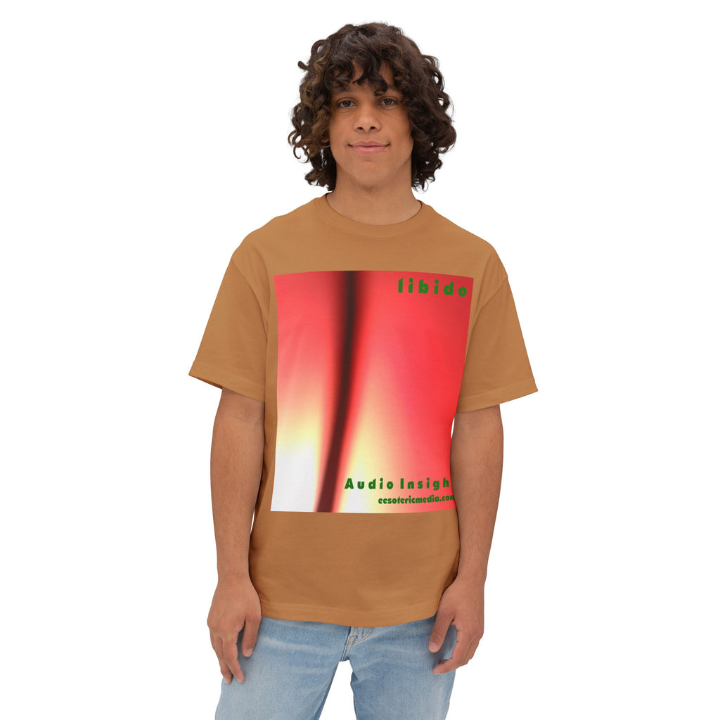 „Libido" (Audio Insight) surreal geschwungenes Grafik-T-Shirt, oversized und kastig geschnitten