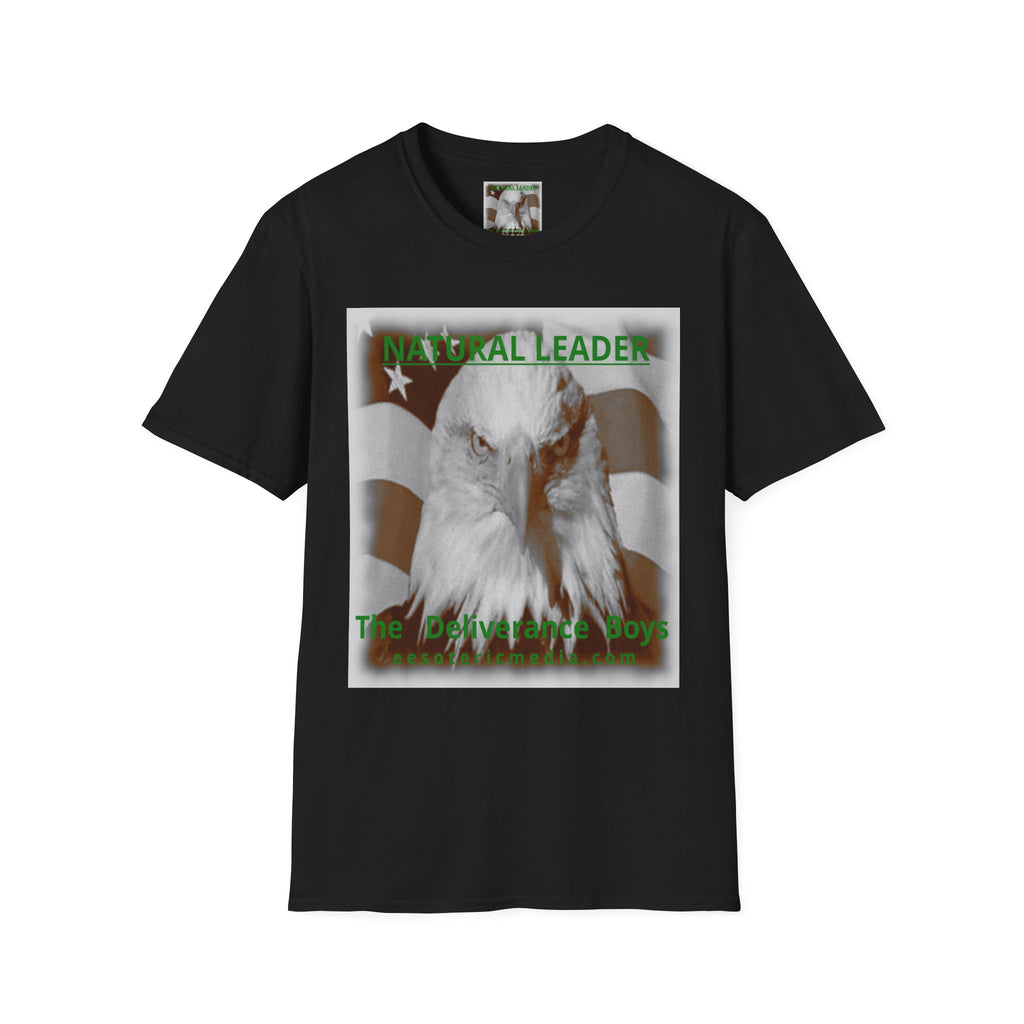 „Natural Leader" (The Deliverance Boys) Weißkopfseeadler-Grafik T-Shirt im klassischen Schnitt