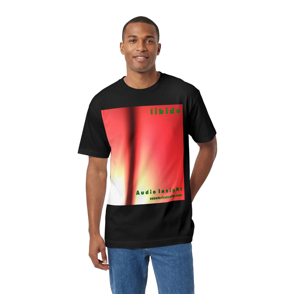 T-shirt coupe classique « Libido » (Audio Insight) à motif tourbillonnant surréaliste