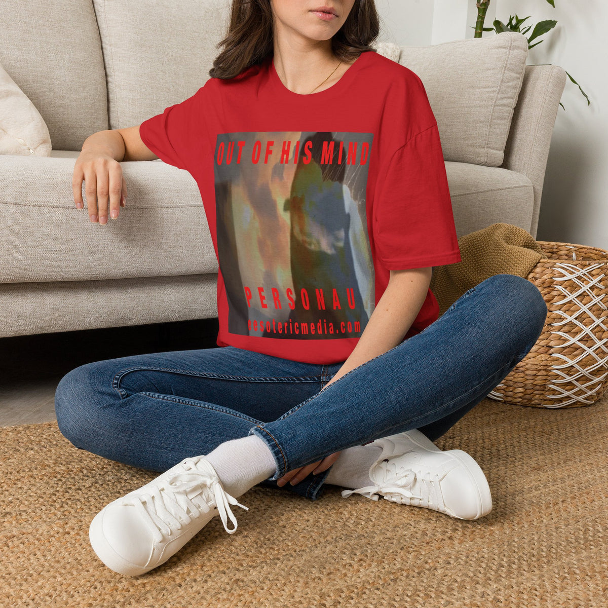 „Out Of His Mind" (PersonaU) Dangerous Militia Graphic Softstyle T-Shirt