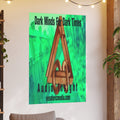 Large 'Dark Minds For Dark Times' (Audio Insight) Futuristic Sci-Fi Space Symbol Art Print 40"x60" (100cm x 150cm)