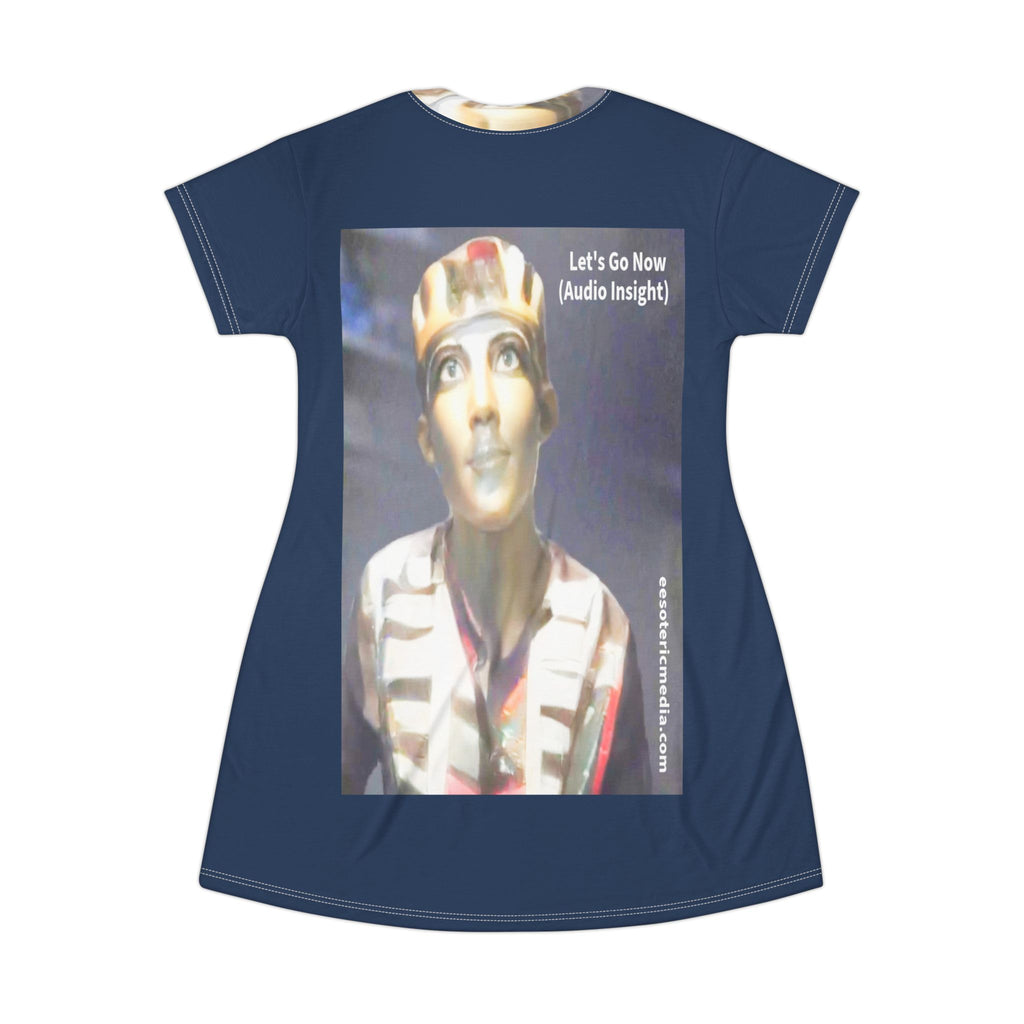 « Let's Go Now » (Audio Insight) Robe t-shirt au design alien/ancien de science-fiction