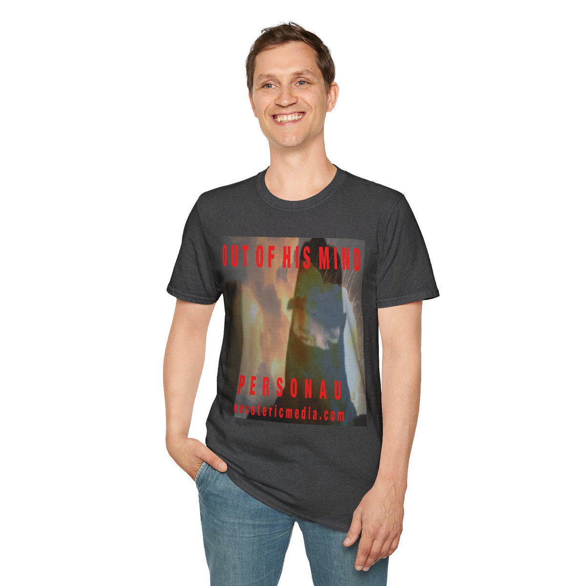 „Out Of His Mind" (PersonaU) Dangerous Militia Graphic Softstyle T-Shirt