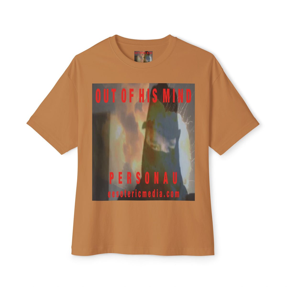 'Out Of His Mind' (PersonaU) Camiseta Oversize Boxy con Gráfico Dark Militia