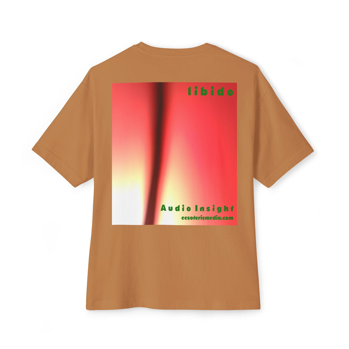 „Libido" (Audio Insight) surreal geschwungenes Grafik-T-Shirt, oversized und kastig geschnitten
