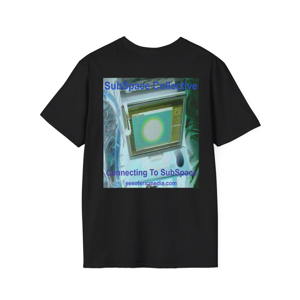 „Connecting To SubSpace" (SubSpace Collective) Softstyle Retro-Sci-Fi-T-Shirt