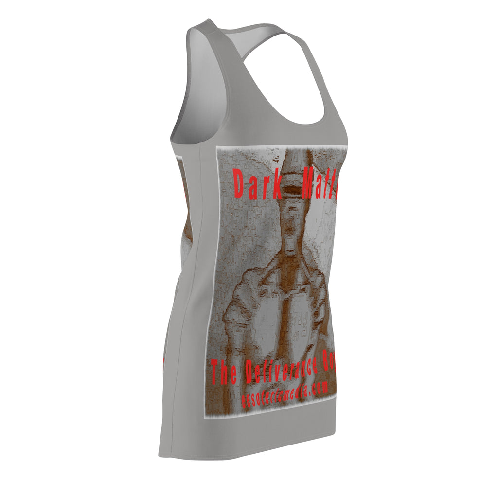 „Dark Matters“ (The Deliverance Boys) Retro-Sci-Fi-Grafik-Racerback-Kleid