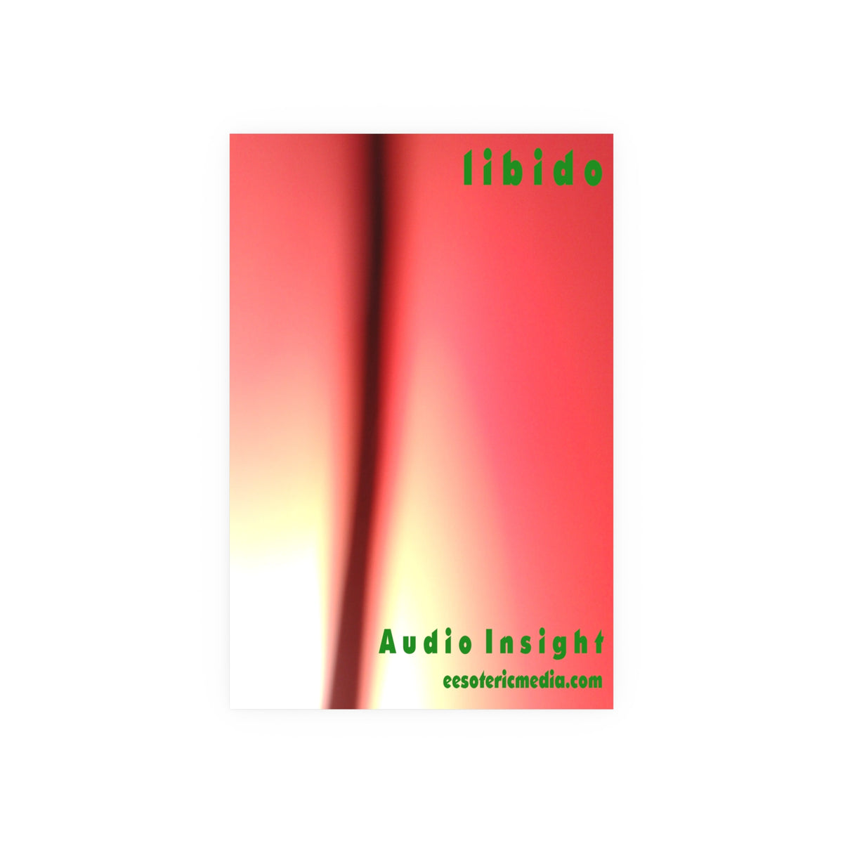 'Libido' (Audio Insight) Swirling Surreal Art Print 24"x36" (60cm x 90cm)
