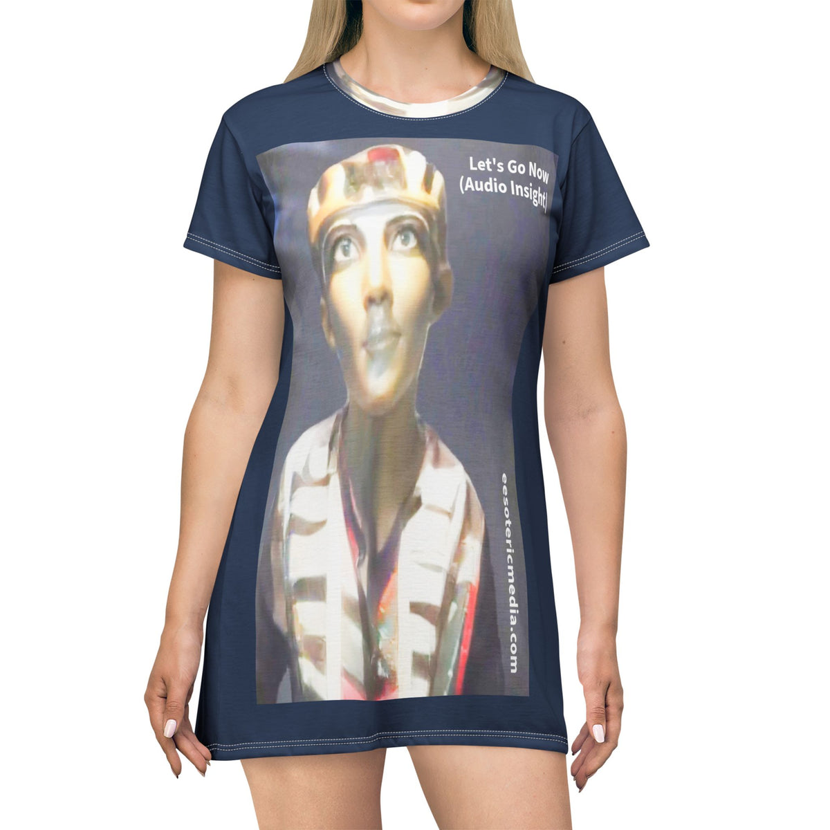 « Let's Go Now » (Audio Insight) Robe t-shirt au design alien/ancien de science-fiction