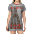 'Dark Matters' (The Deliverance Boys) Vestido Camiseta con Gráfico de Robot Retro Sci‑Fi