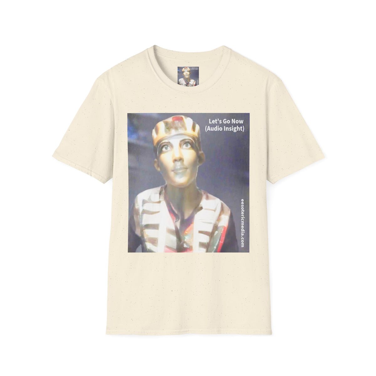 T-shirt style souple « Let's Go Now » (Audio Insight) design extra-terrestre/ancien de science-fiction