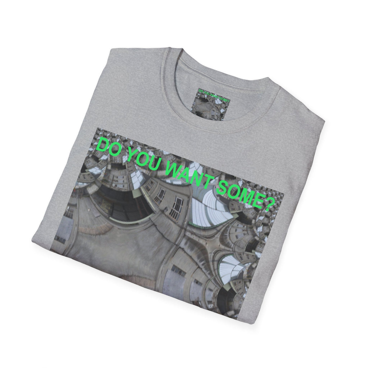 'Do You Want Some?' (Audio Insight) Camiseta Softstyle Gráfica de Arte Surrealista de Caleidoscopio
