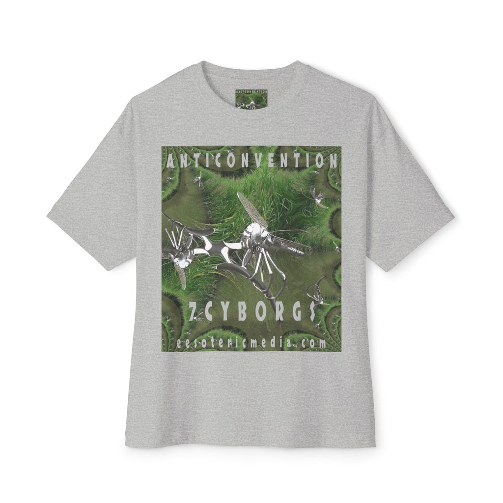'Anticonvention' (7Cyborgs} 科幻蜻蜓赛博格设计图案印花宽松箱型版型T恤
