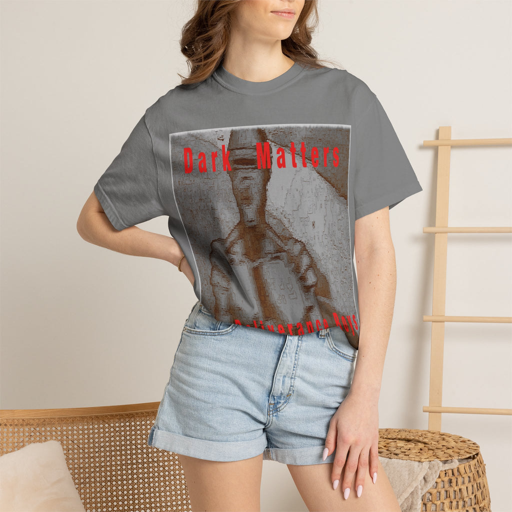'Dark Matters' (The Deliverance Boys) Vintage Retro Sc-fi Robotic Graphic Classic Fit T-Shirt