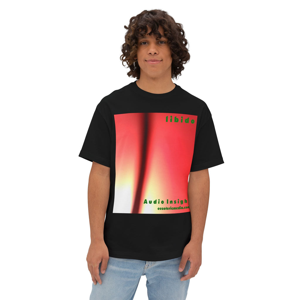 „Libido" (Audio Insight) surreal geschwungenes Grafik-T-Shirt, oversized und kastig geschnitten