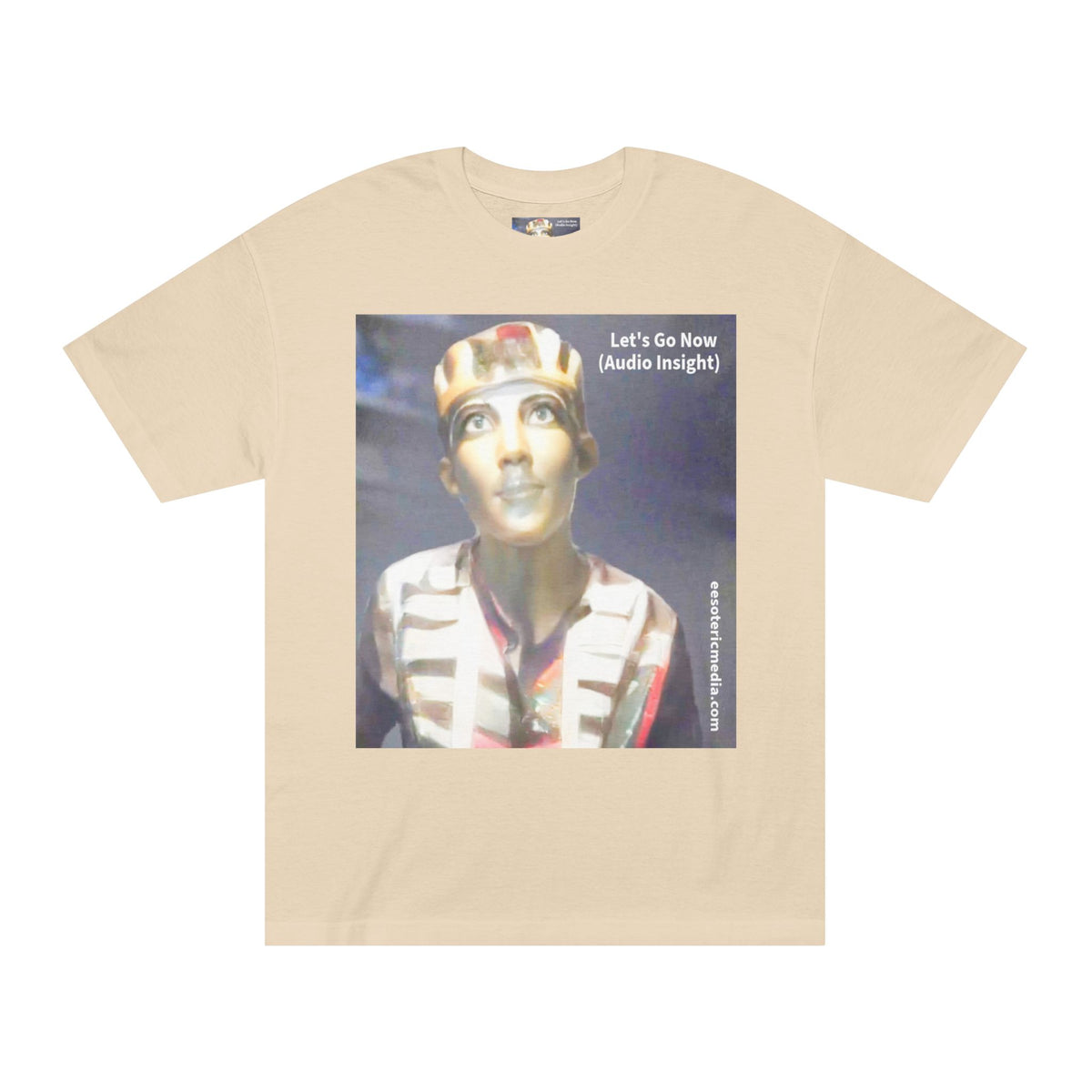 « Let's Go Now » (Audio Insight) T-shirt coupe classique au design extraterrestre/antique de science-fiction