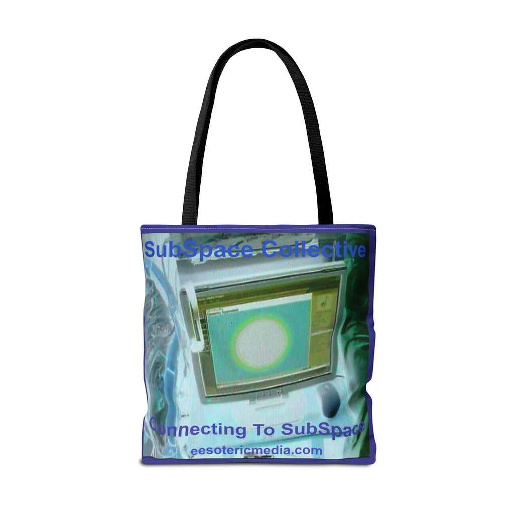 „Connecting to SubSpace“ (SubSpace Collective) Retro-Tech-Art-Tragetasche 45 cm x 45 cm